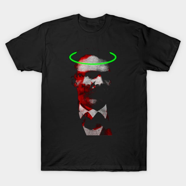 Dark Side of Friedrich Nietzsche T-Shirt by EddieBalevo